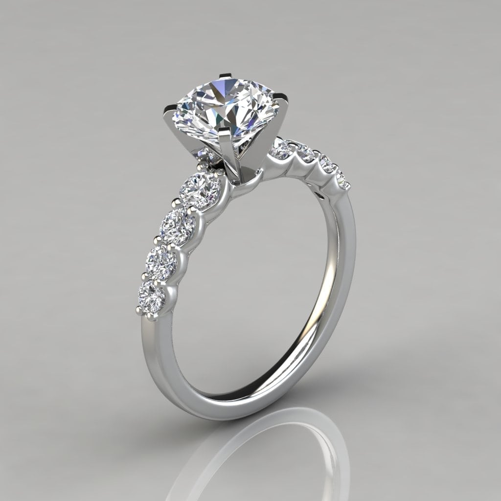 Sensational Sidestone Engagement Rings