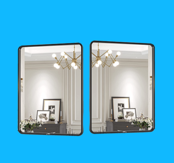 Best Black Rectangle Mirror With Rounded Corners 2023