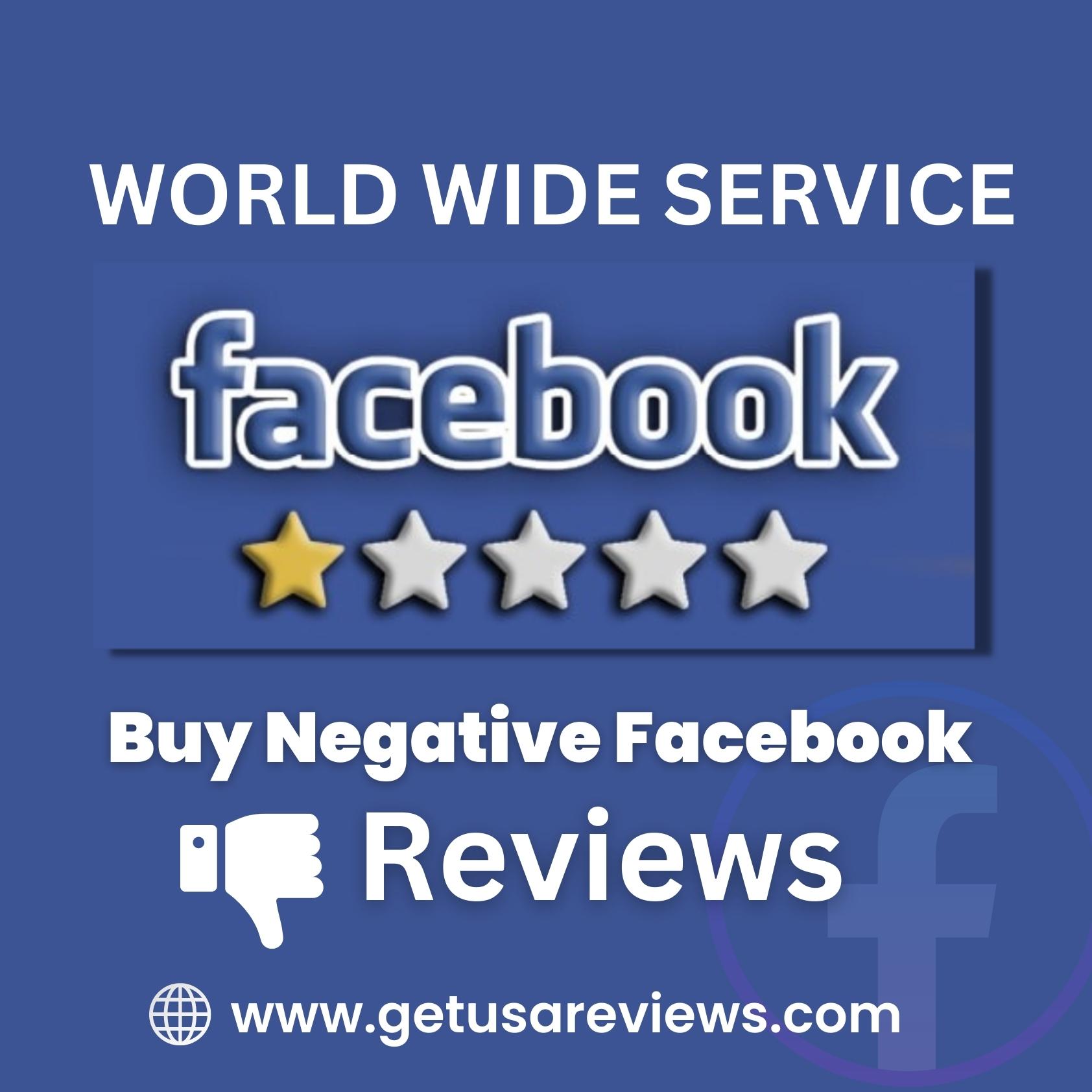 Buy Negative Facebook Reviews - Get USA Reviews