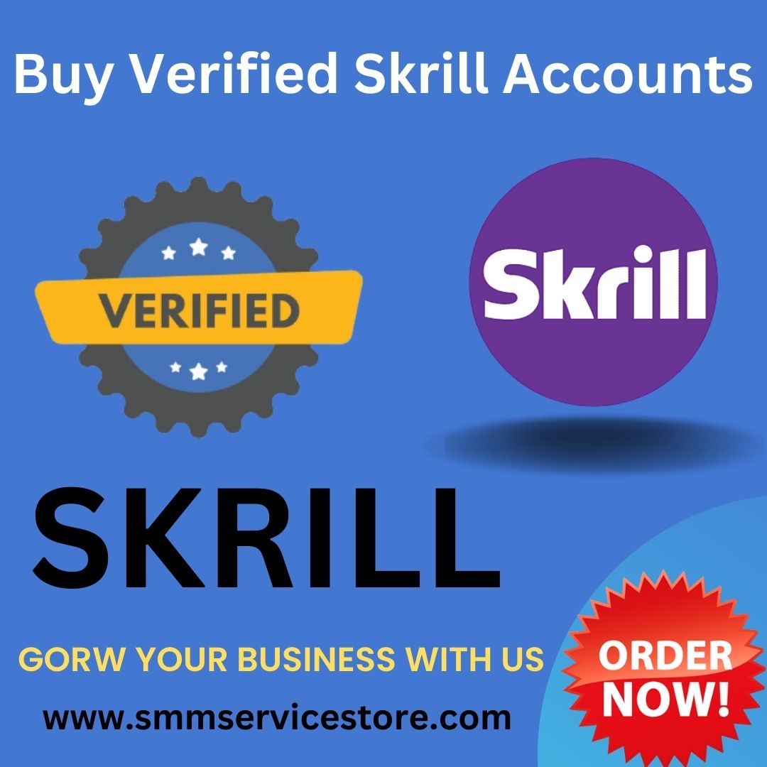Buy Verified Skrill Accounts - Get 100% Safe & Verified...
