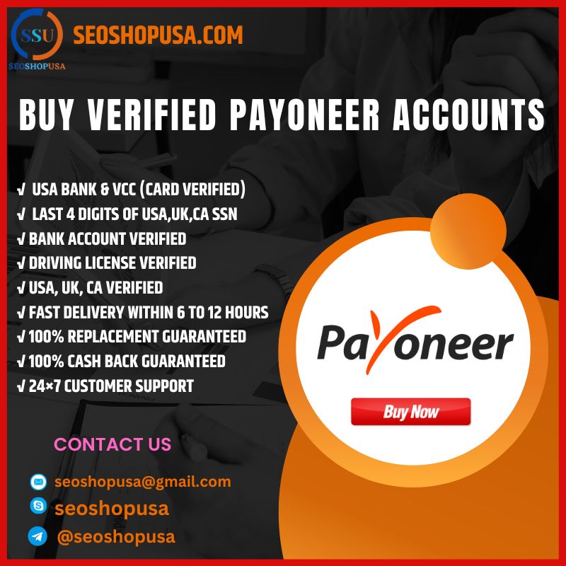 Buy Verified Payoneer Accounts 100% USA UK Accounts