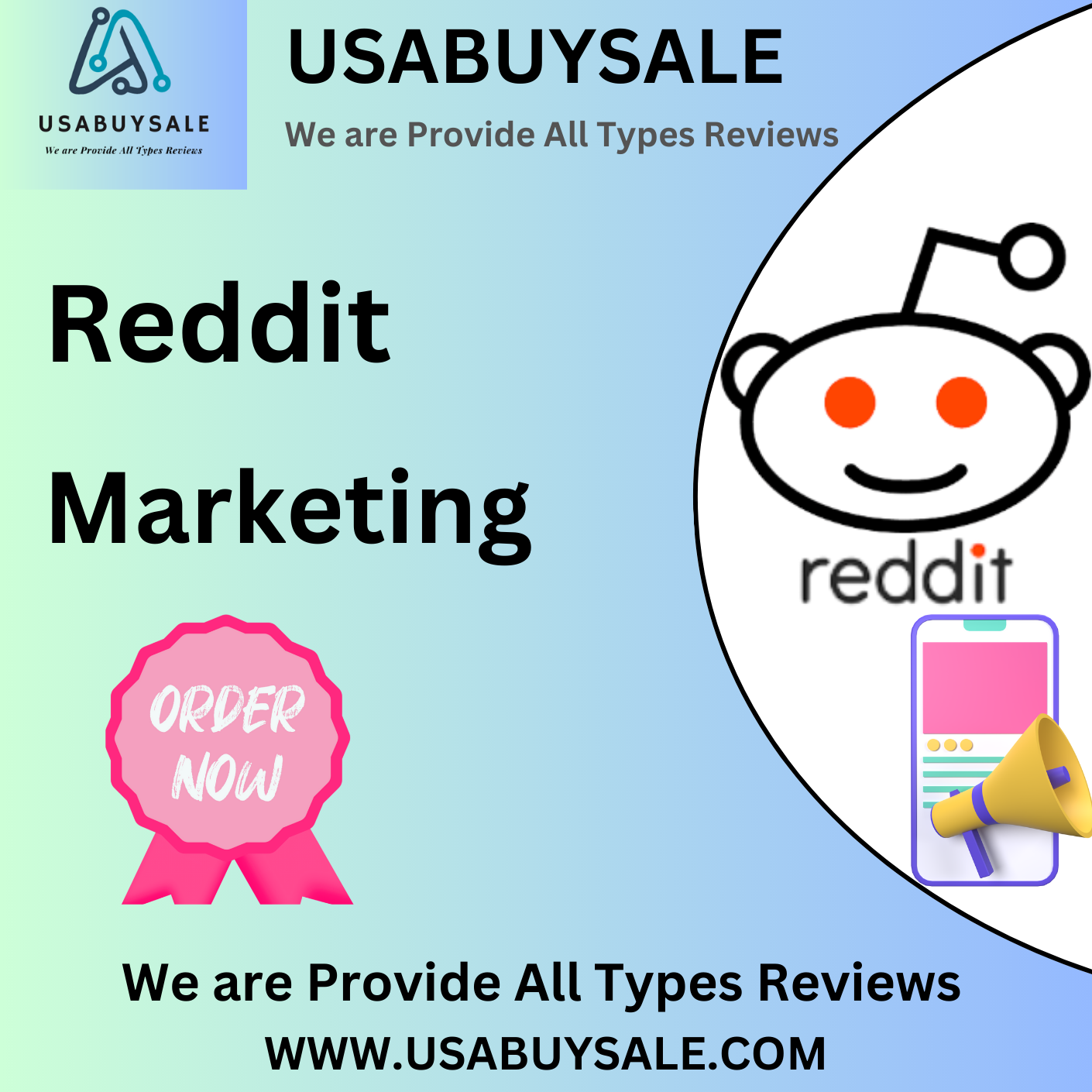 Organic Reddit Marketing - 100% Preminum Service