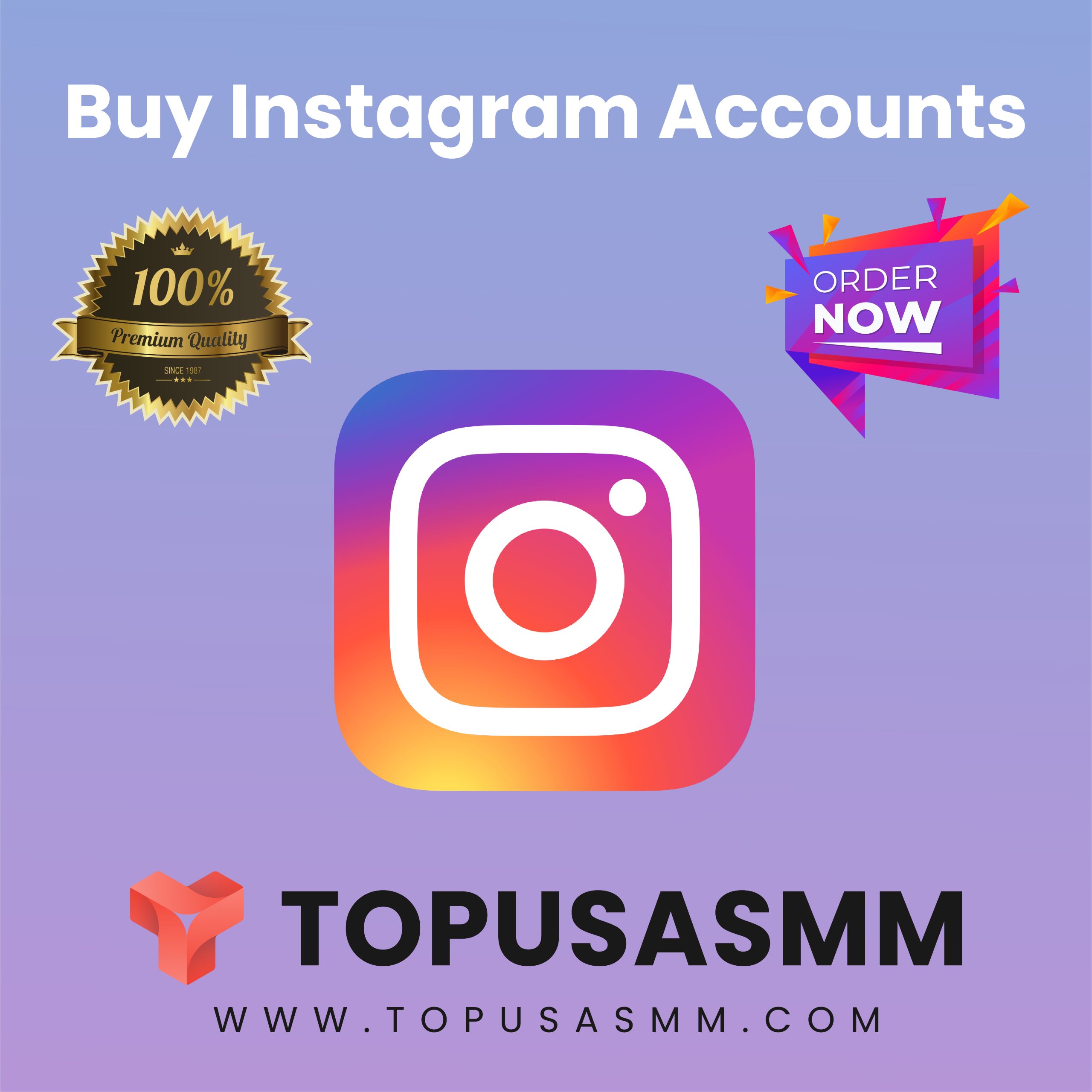 Buy Instagram Accounts - TopUsaSMM