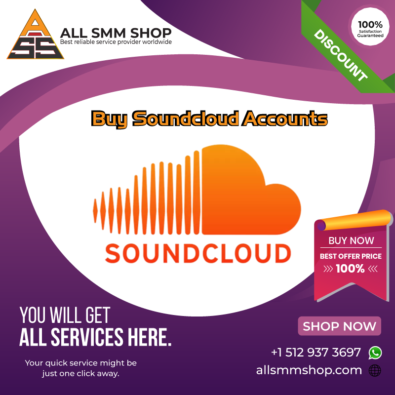 Buy SoundCloud Accounts - 100% Safe & Quality full Accounts