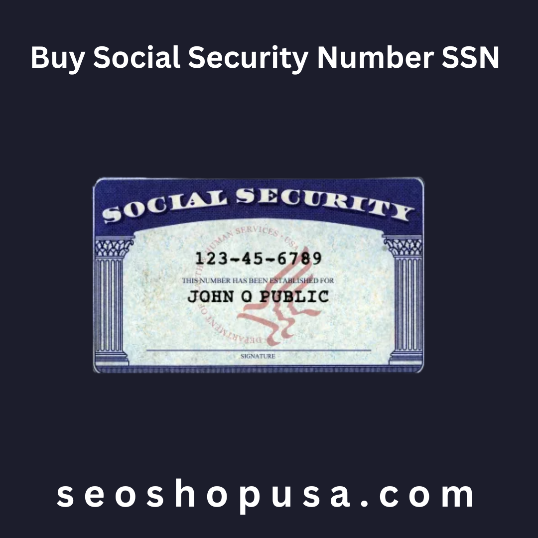 Buy Social Security Number - (SSN)