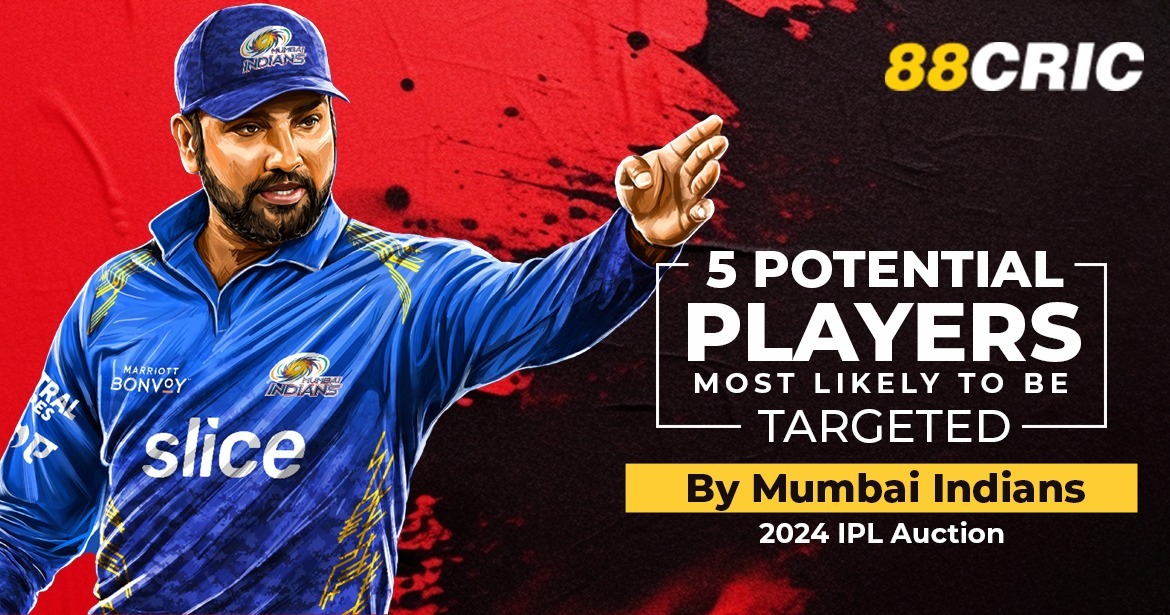 Whizolosophy | 5 Potential Players Most Likely To Be Targeted By Mumbai Indians, 2024 IPL Auction