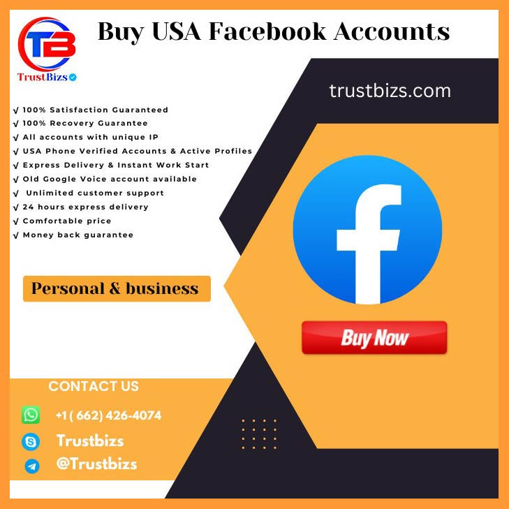 Buy USA Facebook Accounts  | Medium