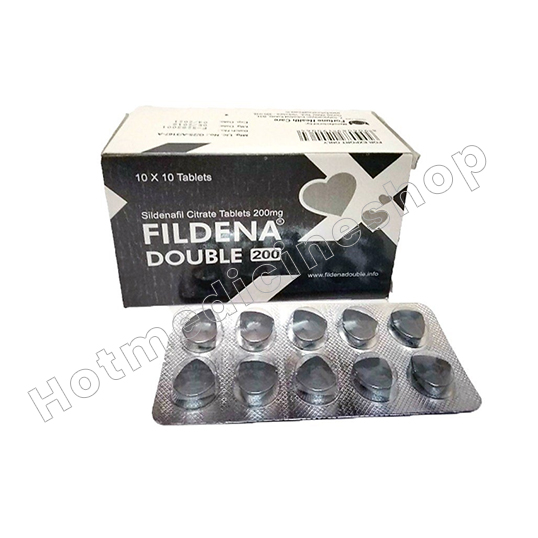 Get Fildena Double 200 mg (Highest Dose Of Sildenafil) at low Cost