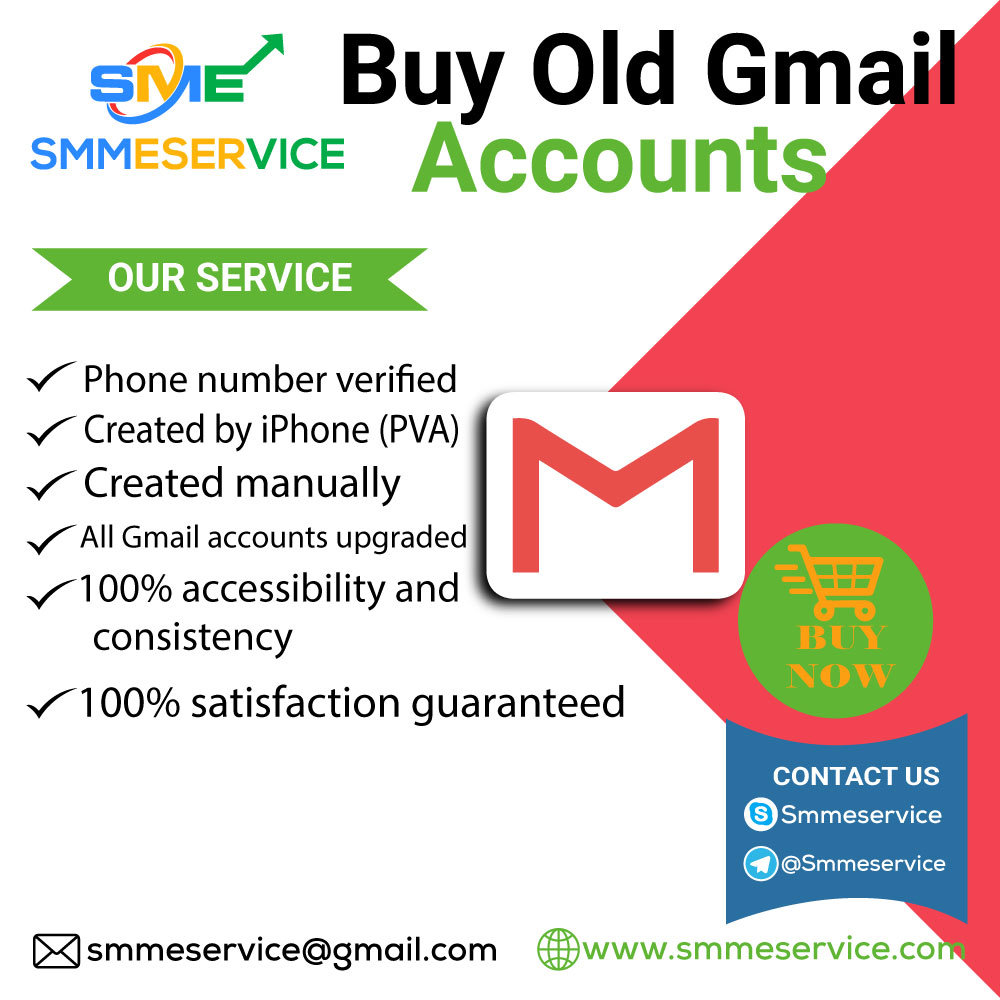 Buy old Gmail accounts - USA UK CA 100% Verified