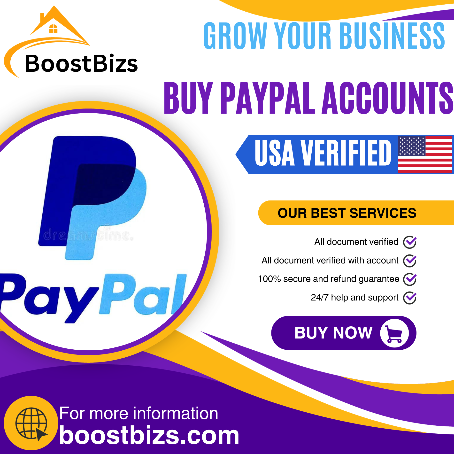 Buy Verified PayPal Accounts - BOOSTBIZS