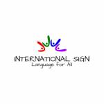 One Deaf World International Sign Language for Profile Picture