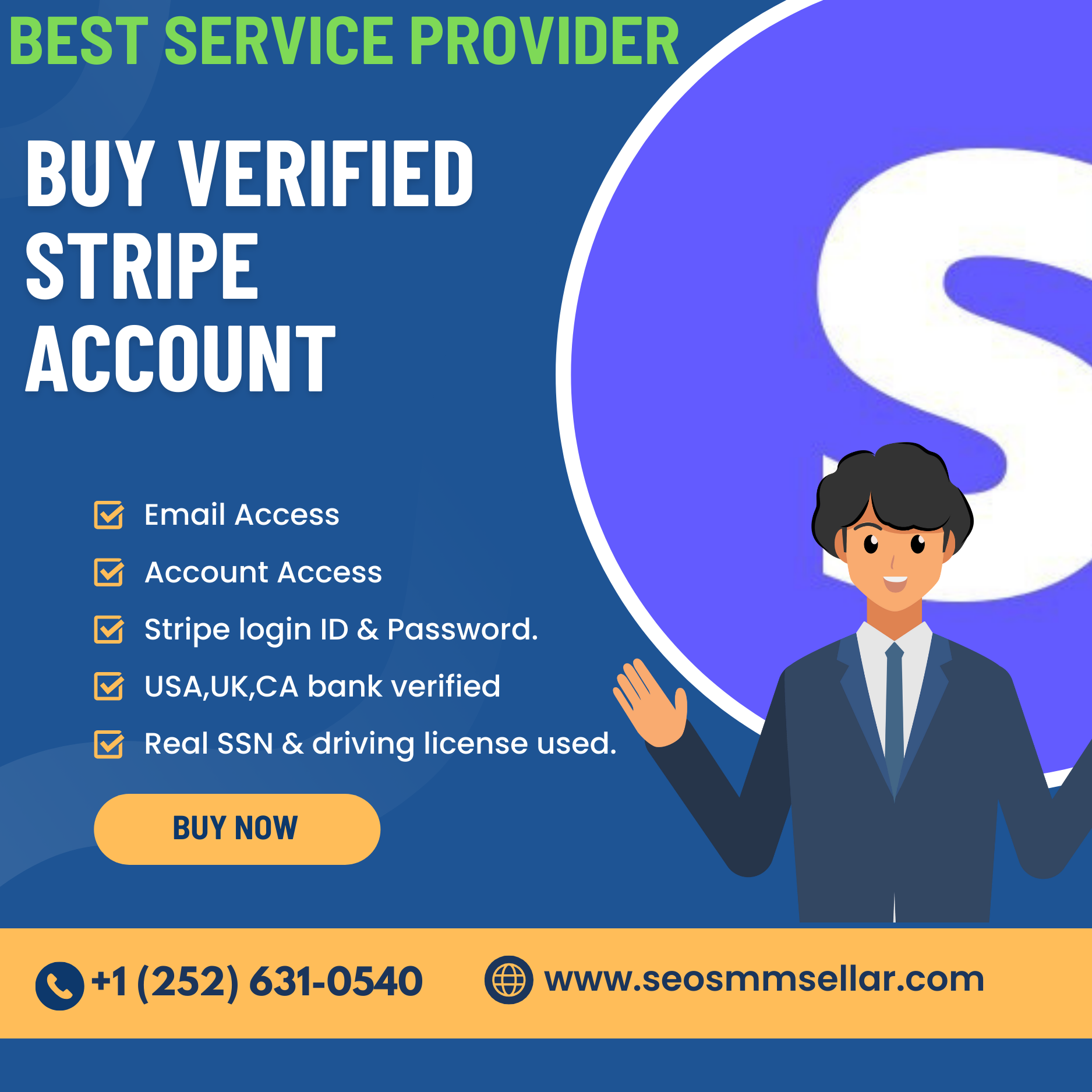 Buy Verified Stripe Account - 100% safe instantly payout