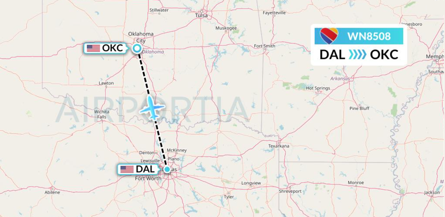 Take Your Flight from Dallas to Oklahoma City Now!