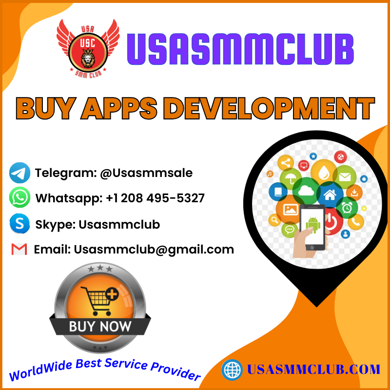 Buy Apps Development - 100% Best Services Provider.
