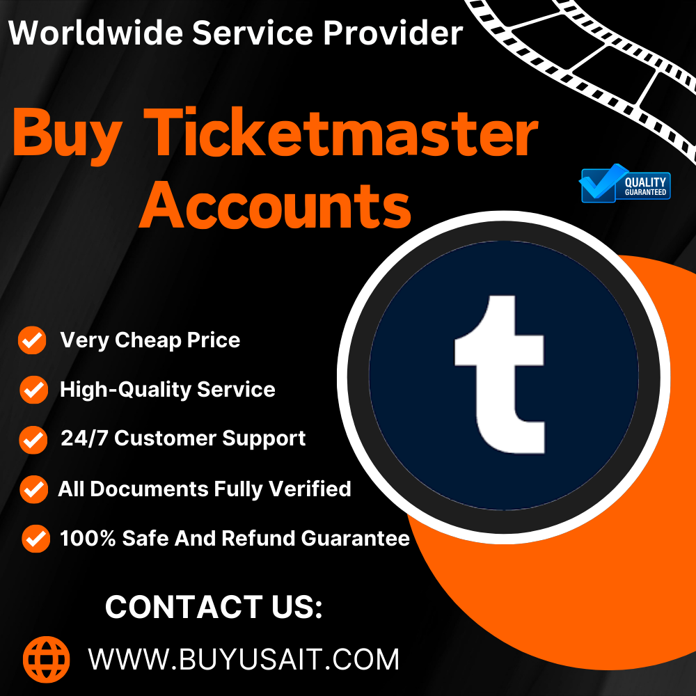 Buy Ticketmaster Accounts - 100% KYC Verified Accounts