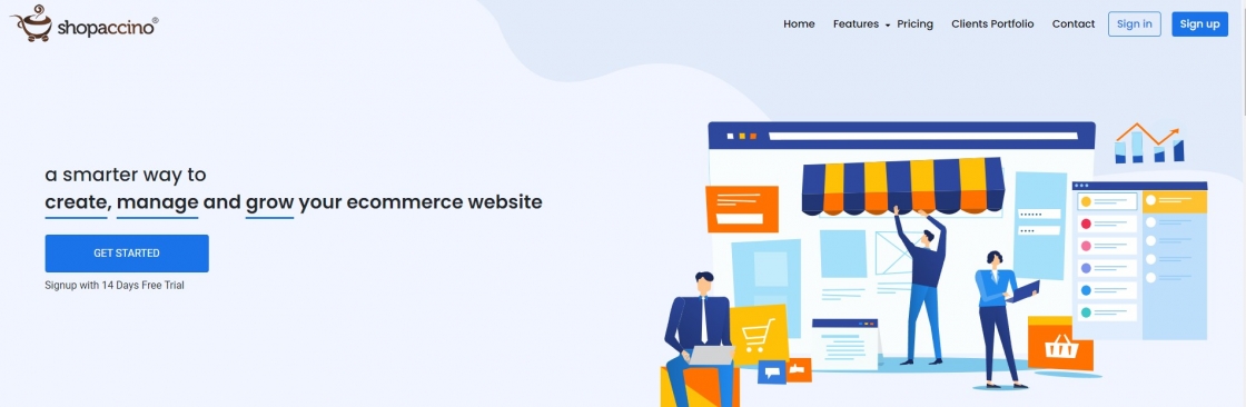 Shopaccino Ecommerce Cover Image
