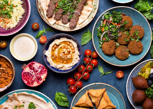 Exploring Lebanese Side Dishes: Makdous and Traditional Middle Eastern Desserts