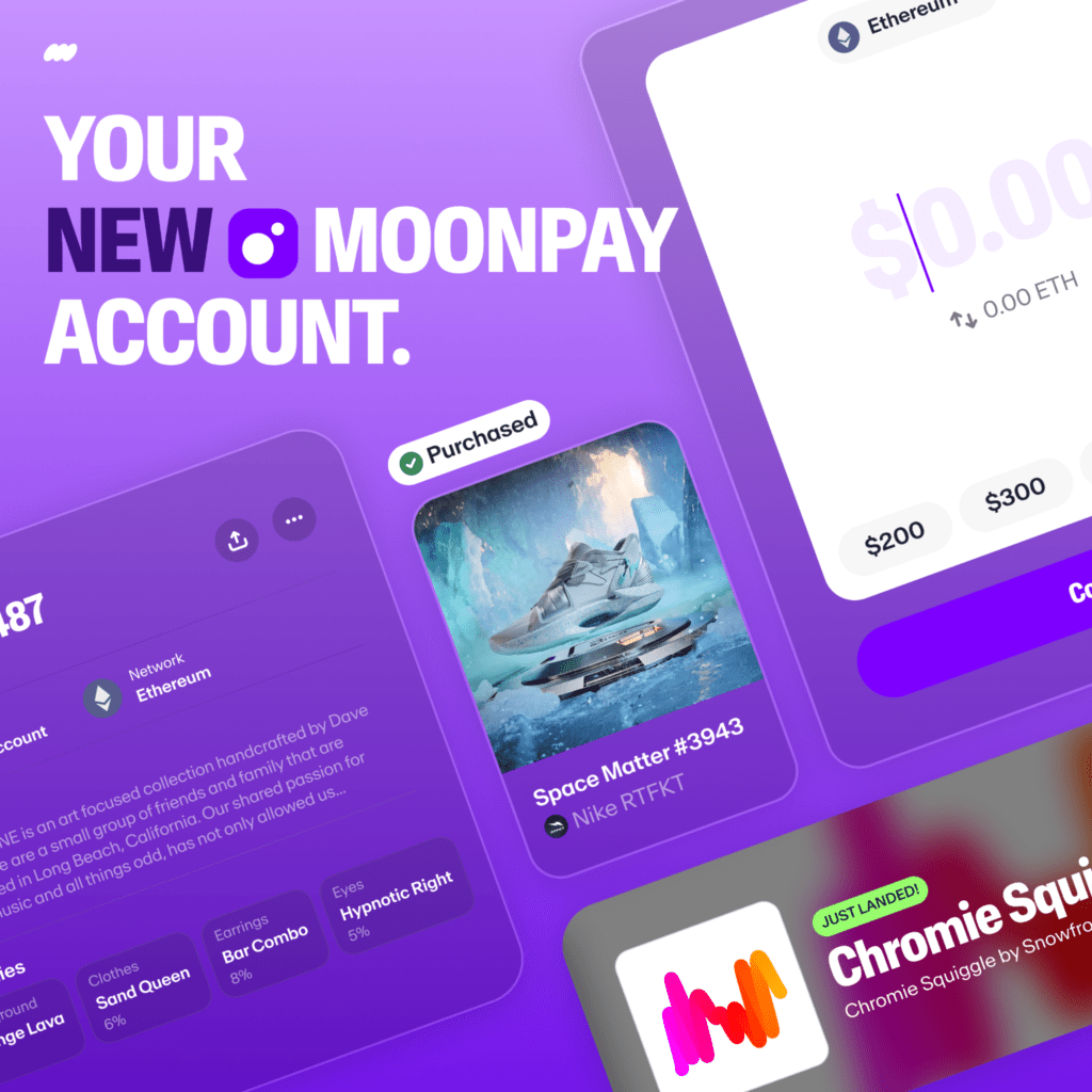 Buy MoonPay Account - 100% KYC Verified Moon Pay Account