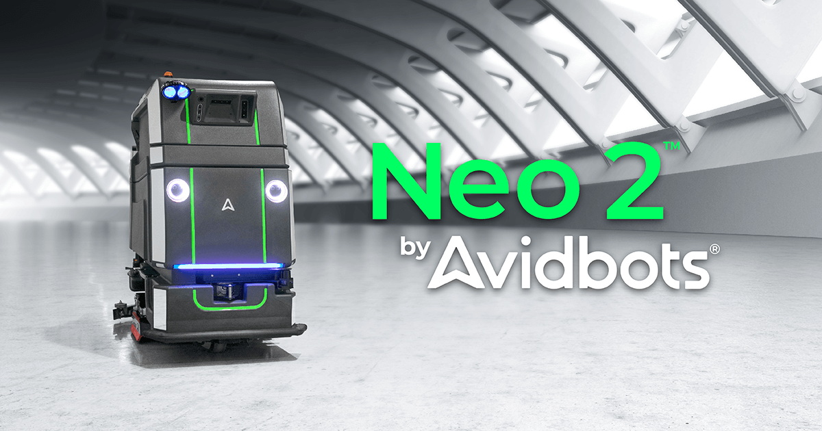 Neo Floor Cleaner - Commercial Floor Scrubber  | Avidbots