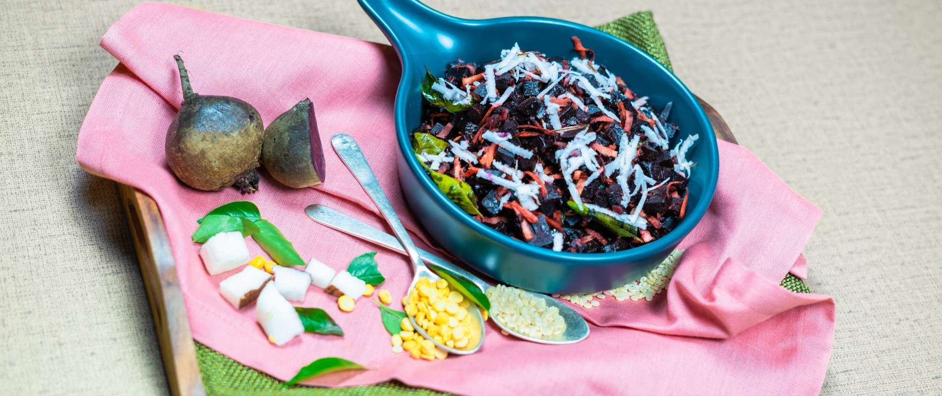 Beetroot Poriyal Recipe | Healthy South Indian Stir-Fry
