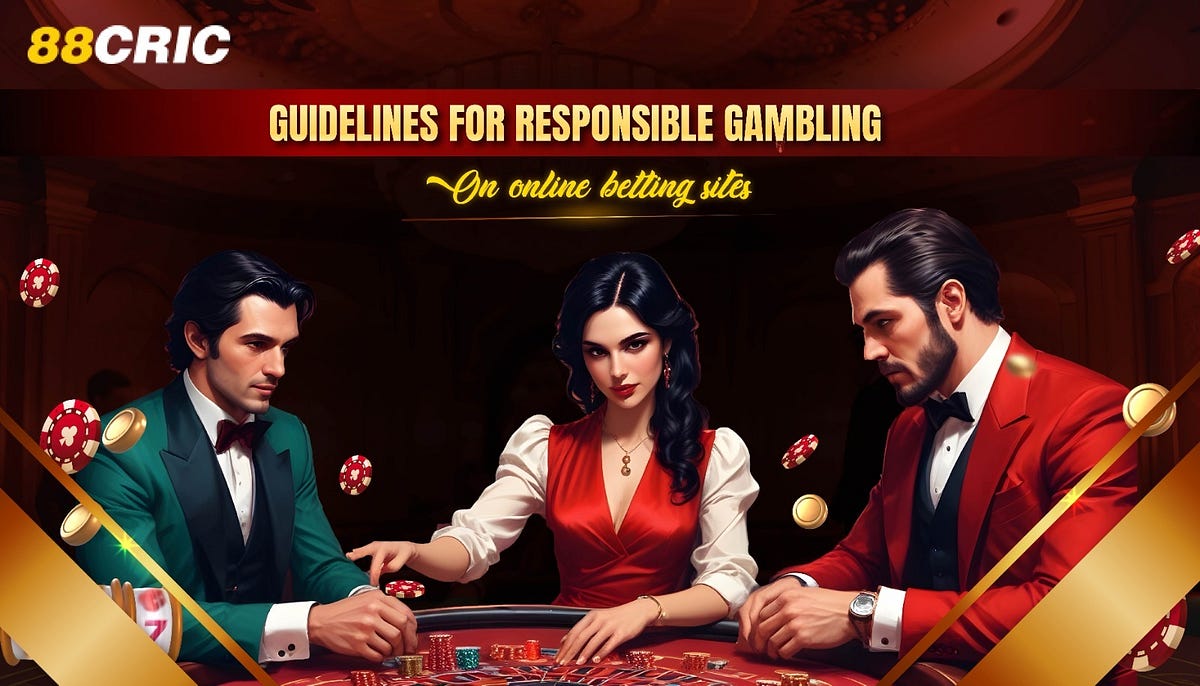 Guidelines for Responsible Gambling on Online Betting Sites | by 88cric | May, 2024 | Medium