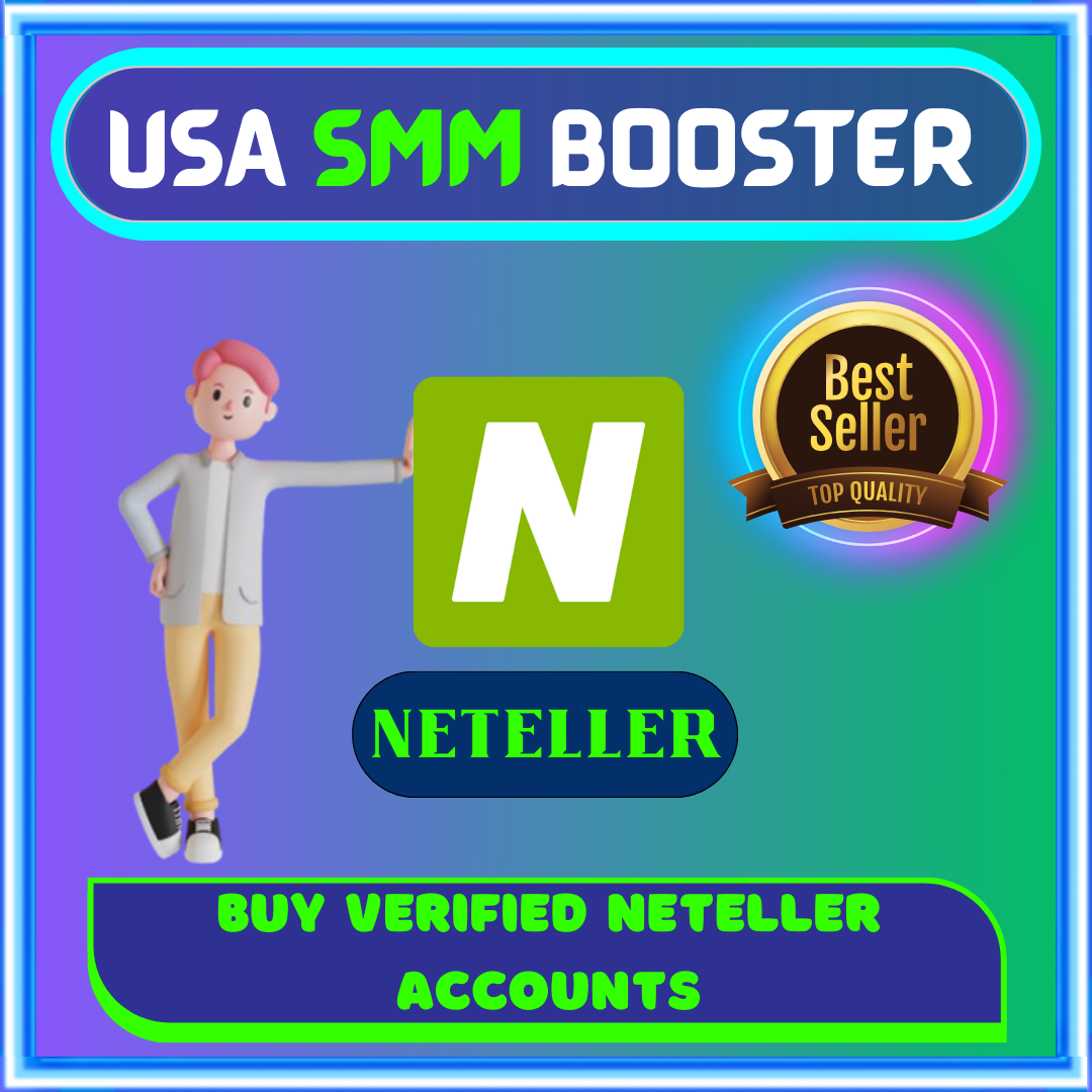 Buy Verified Neteller Accounts - USA SMM BOOSTER