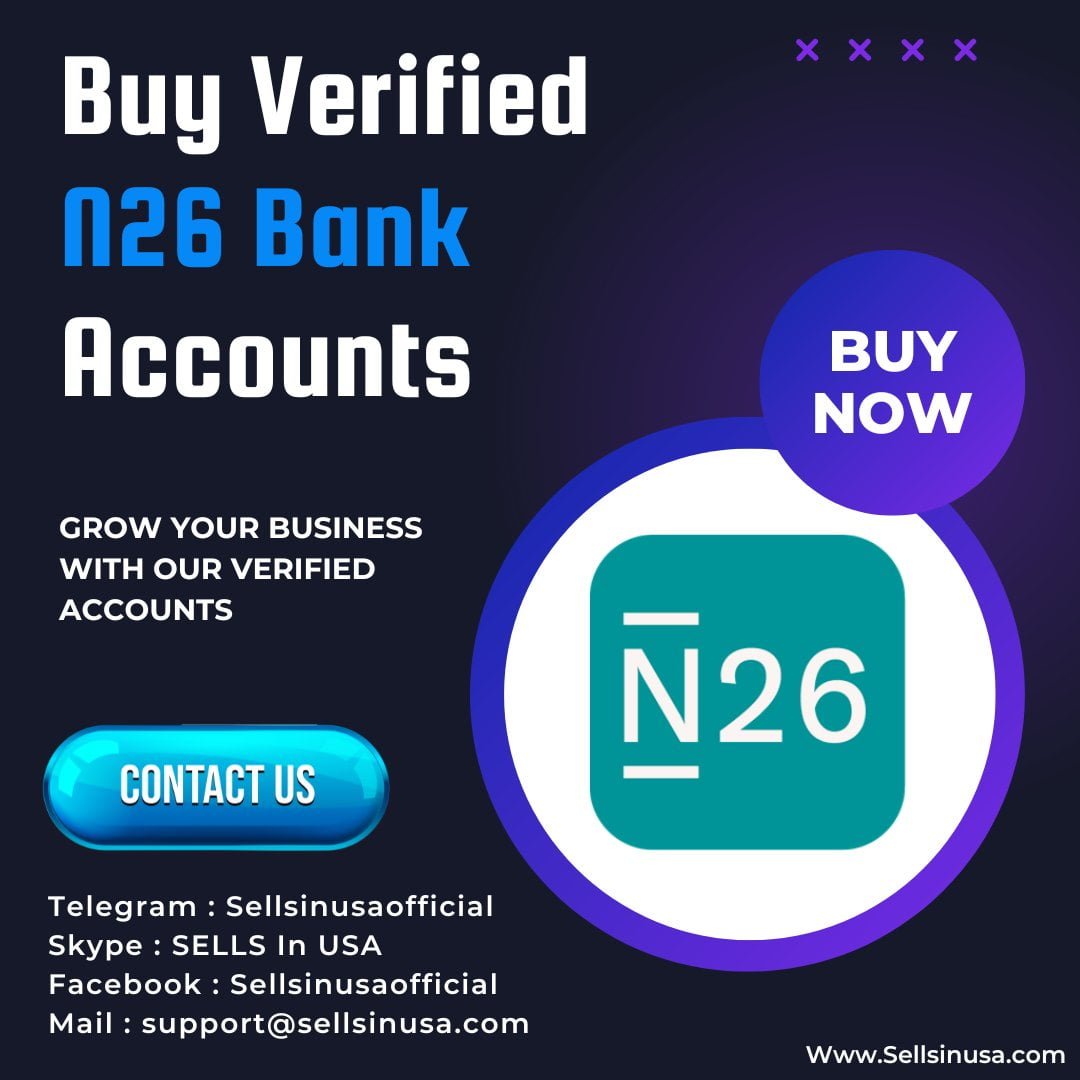 Buy Verified N26 Accounts-100% Fully Verified Active Account