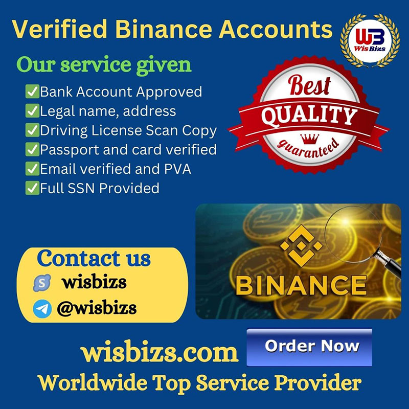 Buy Verified Binance Accounts - 100% Safe & USA, UK Accounts