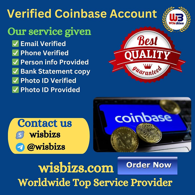 Buy Verified Coinbase Accounts - 100% Safe Full SNN Verified
