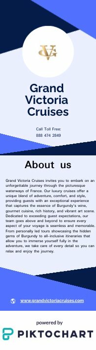 Grand Victoria Cruises | Piktochart Visual Editor