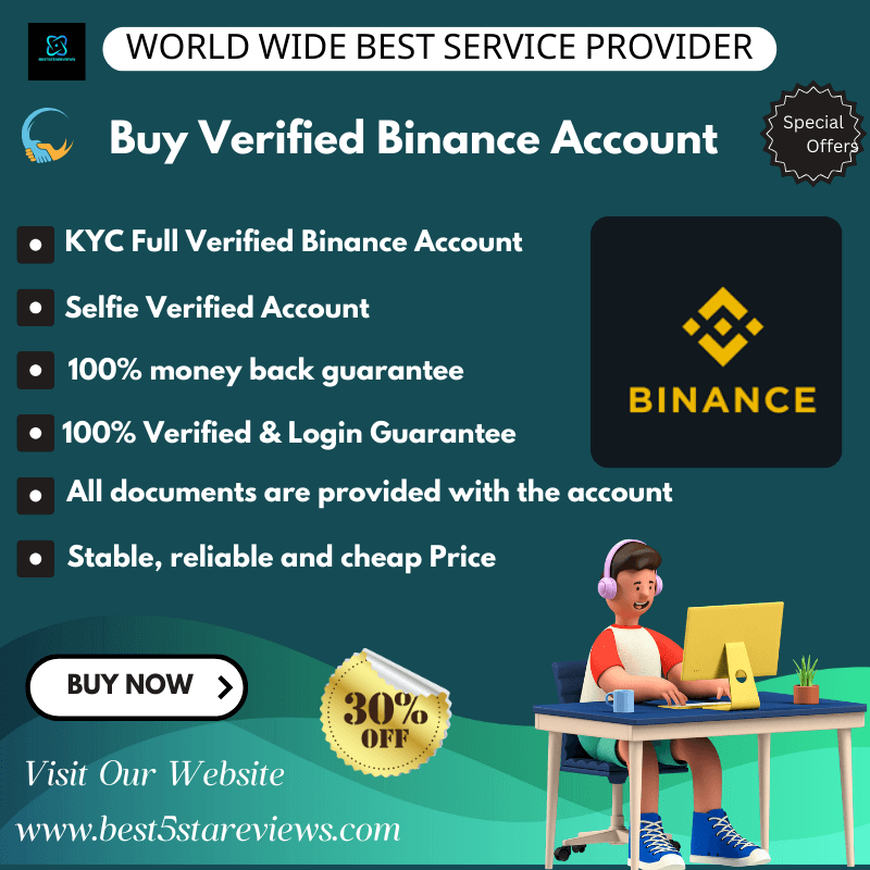 Buy Verified Binance Account- 100% Best KYC verified