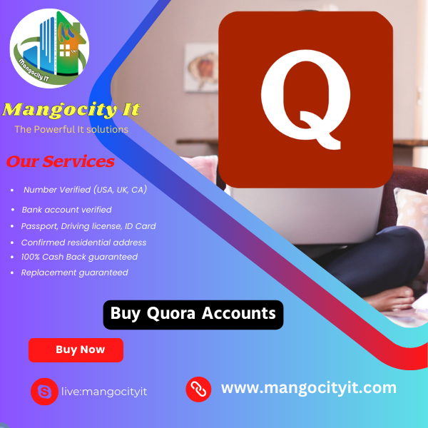 Buy Quora Accounts | MangoCity IT 5 Star Positive