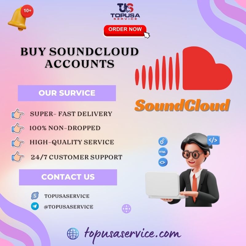 Buy SoundCloud Accounts - 100% Email Verified Accounts
