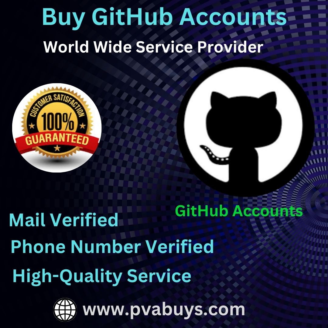 Buy GitHub Accounts - Best Places 2024 GitHub for Sale