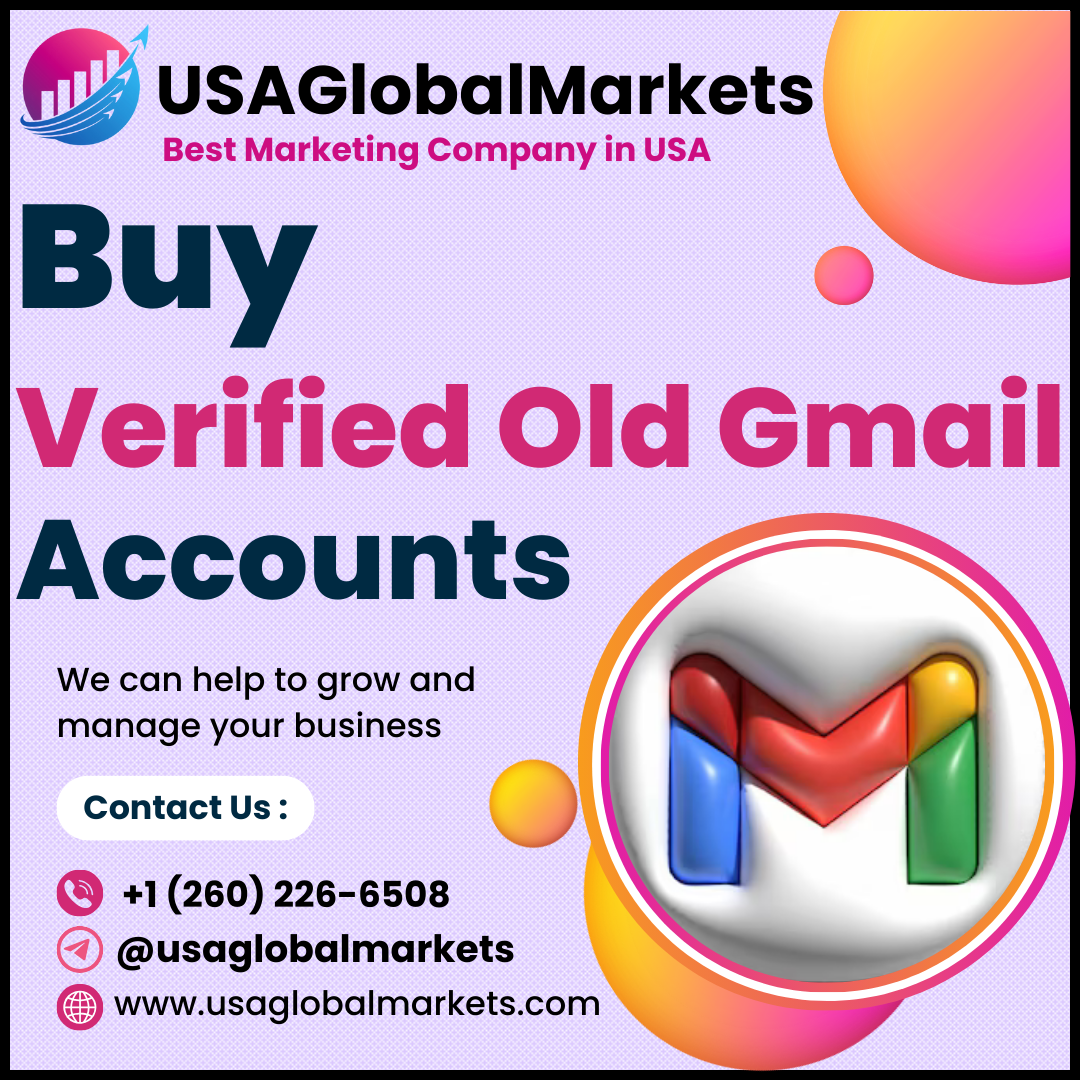 Buy Old Gmail Accounts - 100% PVA Aged Gmail For Sale