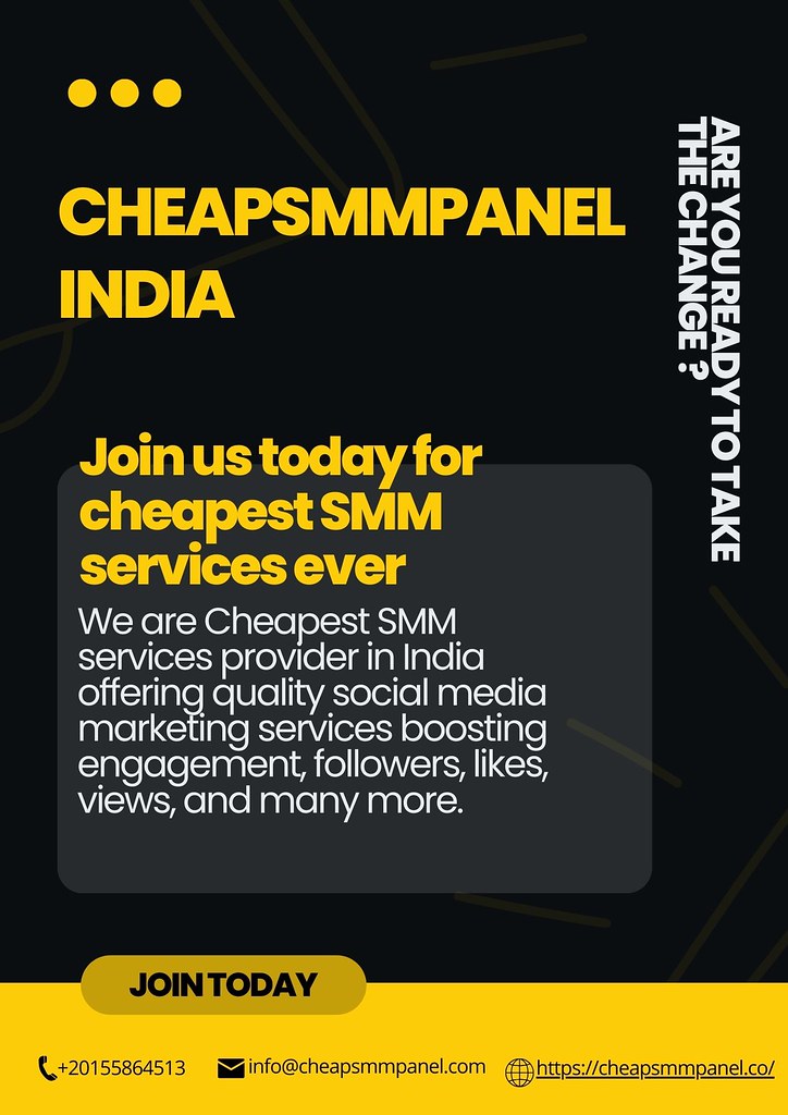 Cheapsmmpanel india | Get cost-effective services with our c… | Flickr