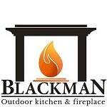 Blackmanoutdoor Fireplace