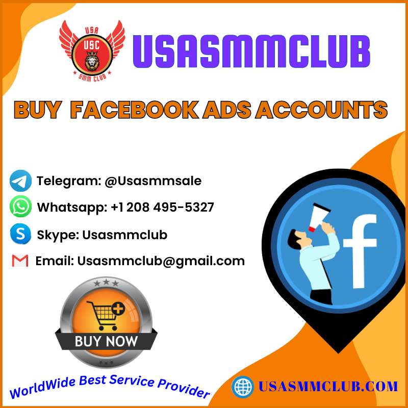 Buy Facebook Ads Accounts - Best Service Provider Company.