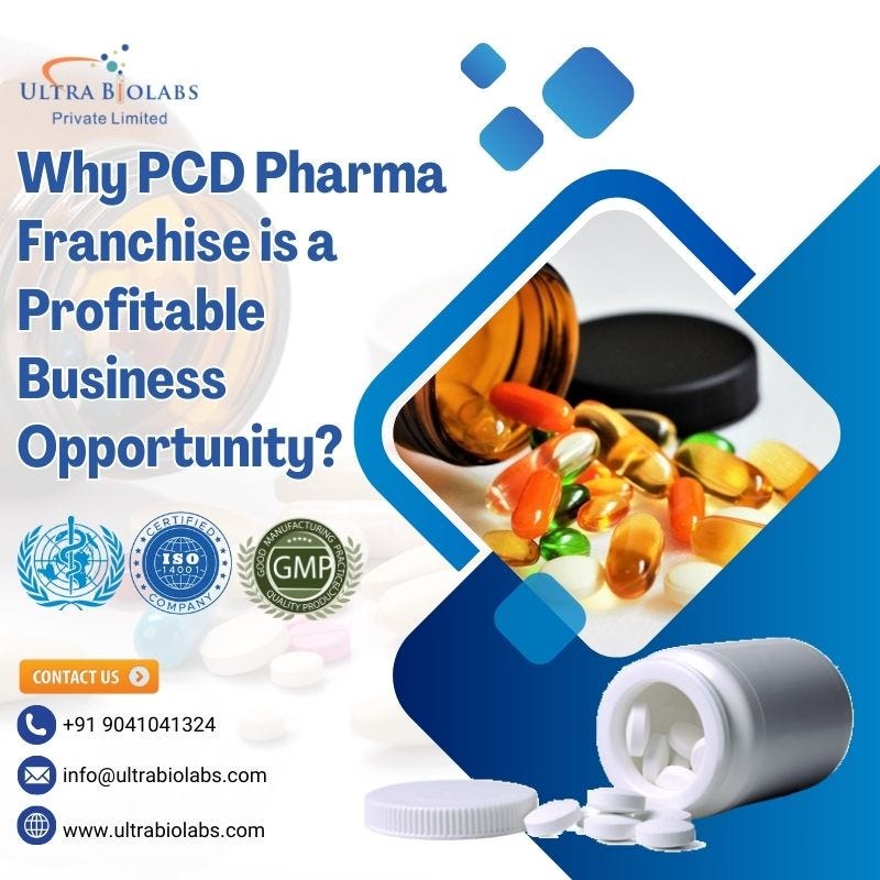 Why PCD Pharma Franchise is a Profitable Business Opportunity? | by Ultra Biolabs | Aug, 2024 | Medium