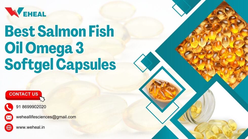 Best Salmon Fish Oil Omega 3 Softgel Capsules