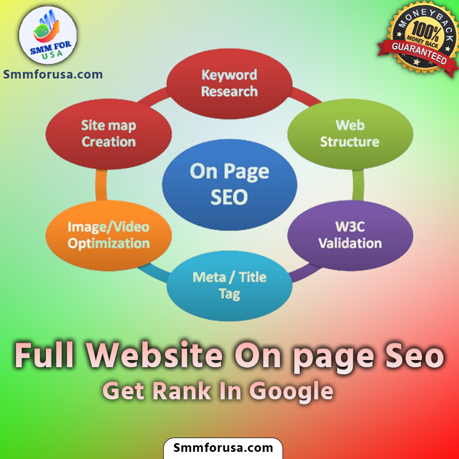 On Page Seo Service - Verified Seller in usa