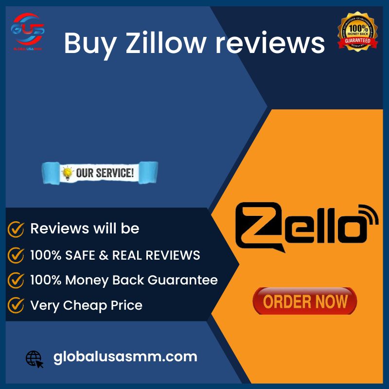 Buy Zillow Reviews - 100% Safe & Non-drop 5 Star Rating