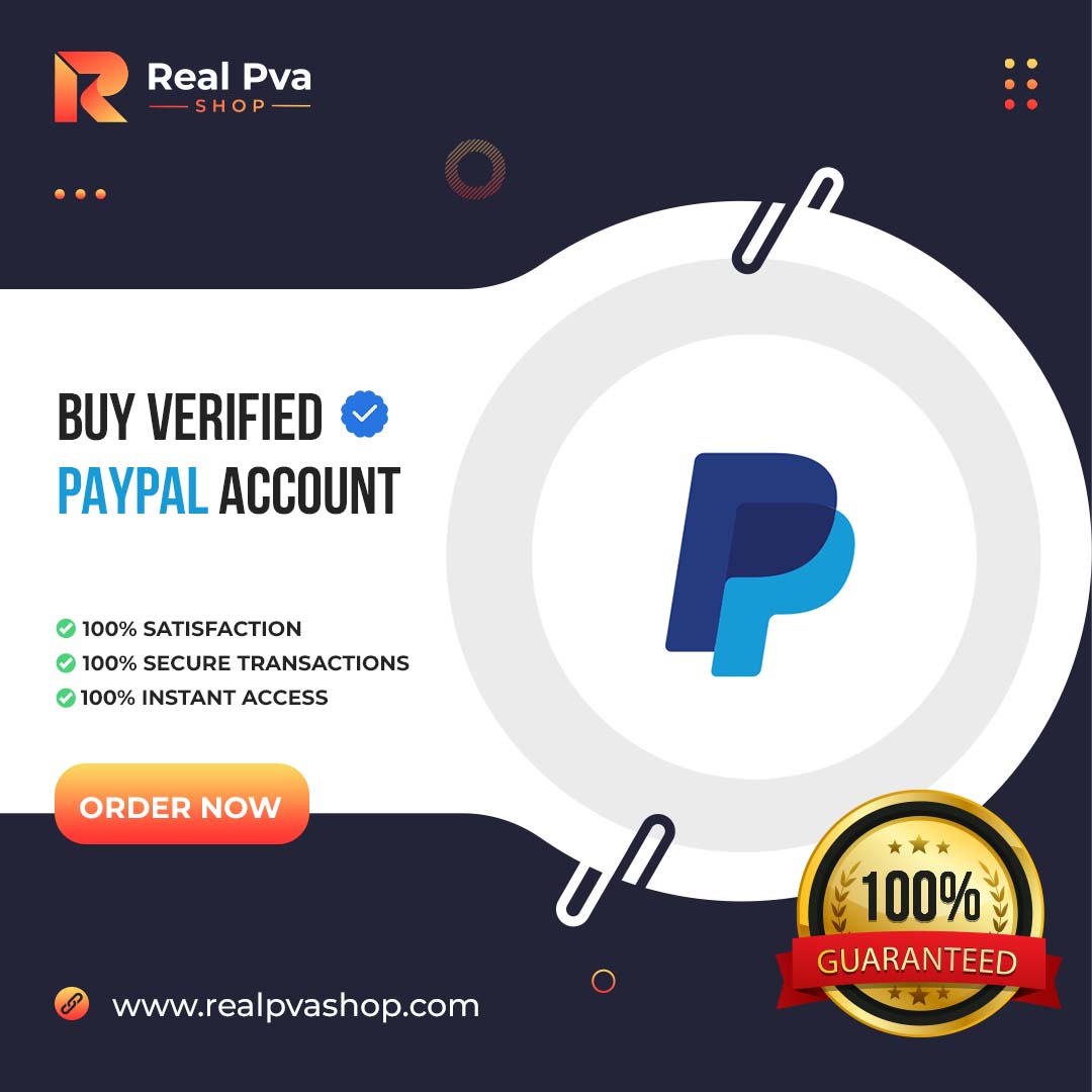 Buy Verified PayPal Account - RealPvaShop