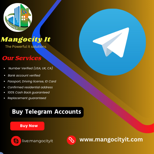 Buy Telegram Accounts | MangoCity IT 5 Star Positive