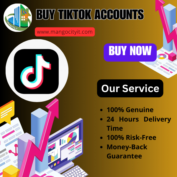 Buy TikTok Accounts | MangoCity IT 5 Star Positive