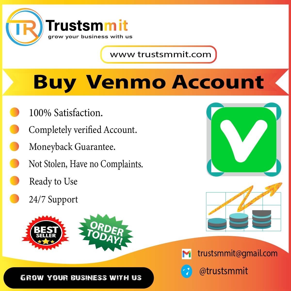 Buy verified Venmo account -