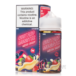 Mixed Berry - Custard Monster E-Liquid 100ML | Shop Vape Flavor