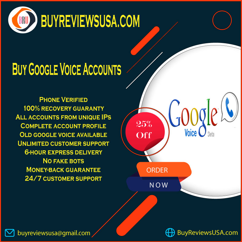 Buy Google Voice Accounts - Real USA Phone Verified GV Number