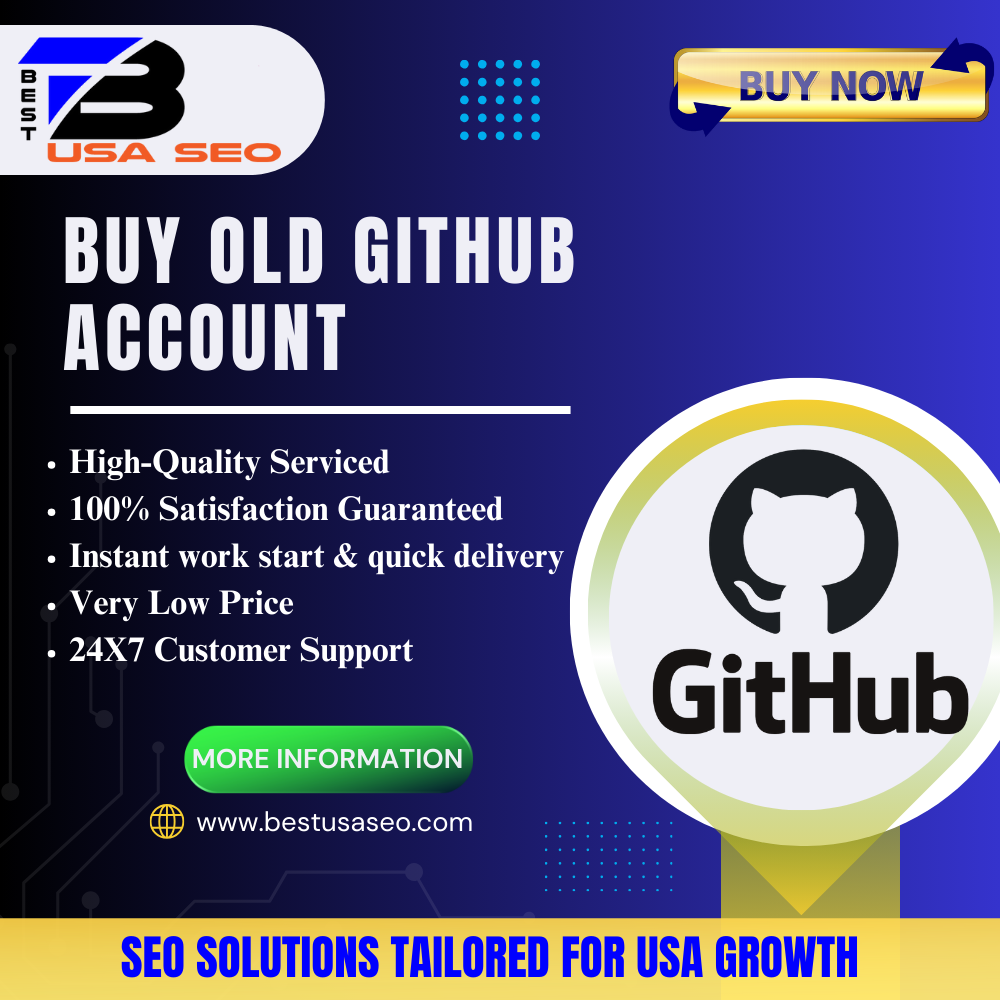 Buy Old Github Account -New,Aged, & Bulk in 2024