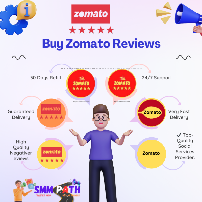 Buy Zomato Reviews - SMM PATH